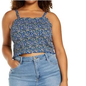 BP Floral Smock Tank Top (NWOT)